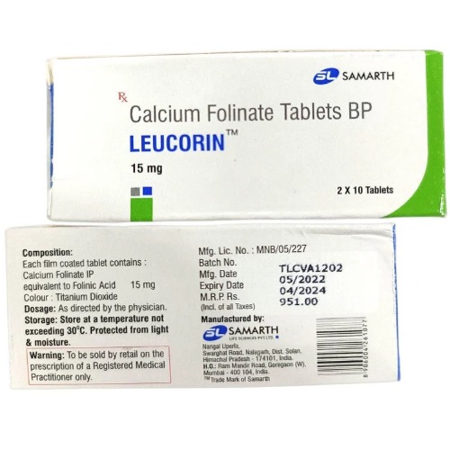 Leucorin 15 mg Tablet