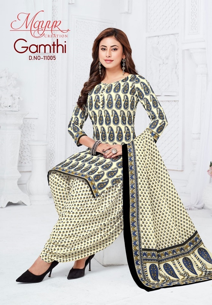 Mayur Gamthi Vol 11 Dress Material