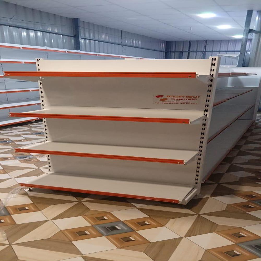 Supermarket Display Rack | 4 Shelves