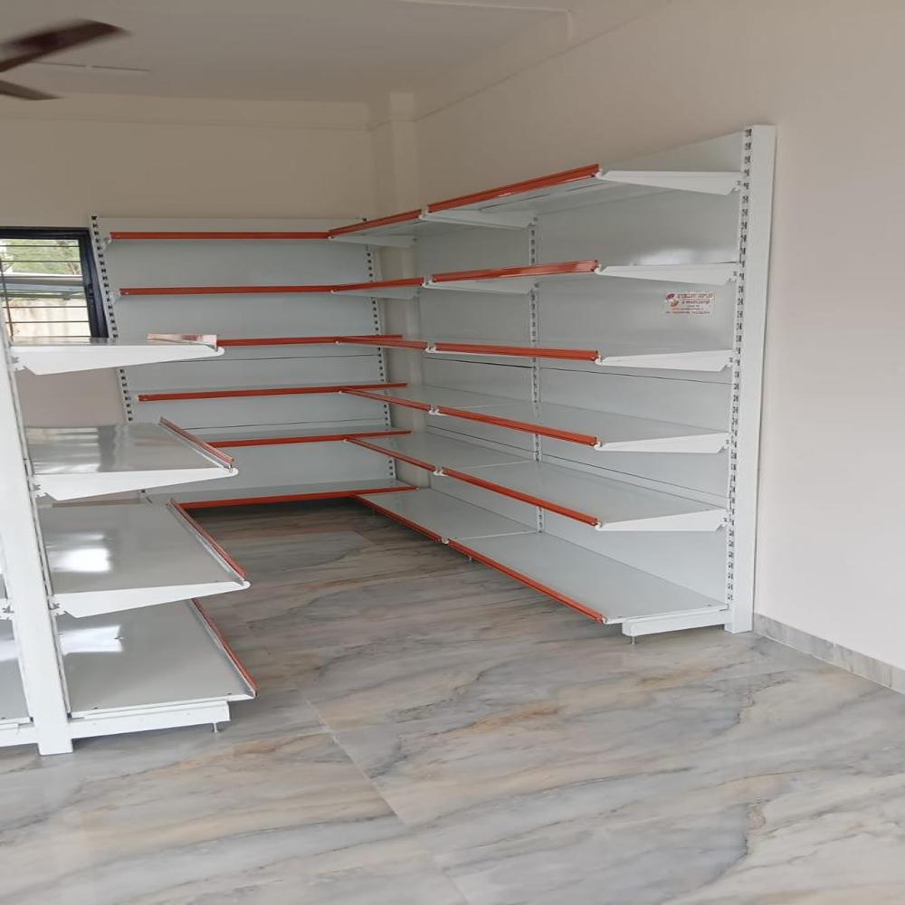 Supermarket Display Rack | 4 Shelves