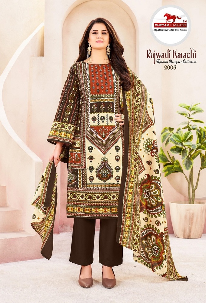 Chetak Rajwadi Karachi Vol-2  Karachi Dress Material