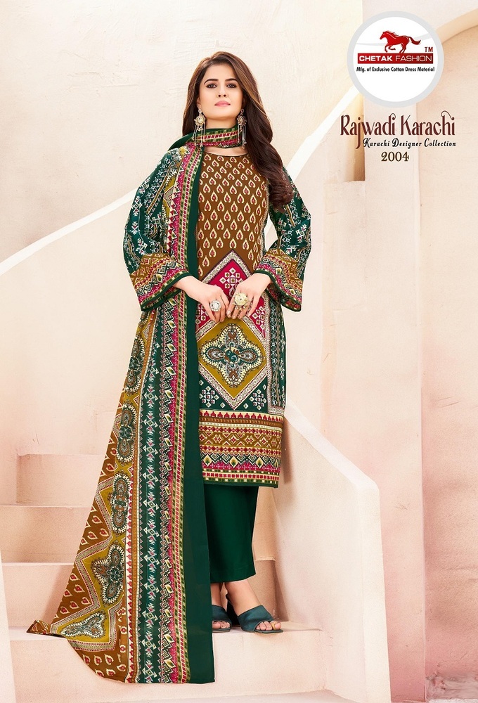 Chetak Rajwadi Karachi Vol-2  Karachi Dress Material