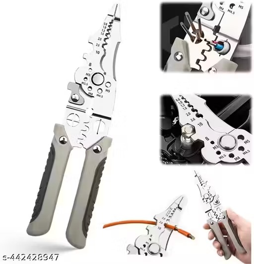 Multifunctional Wire Stripper Crimper Cable Cutter Pliers