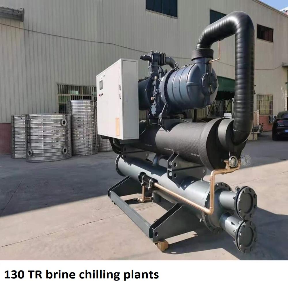 130 TR brine chilling plants
