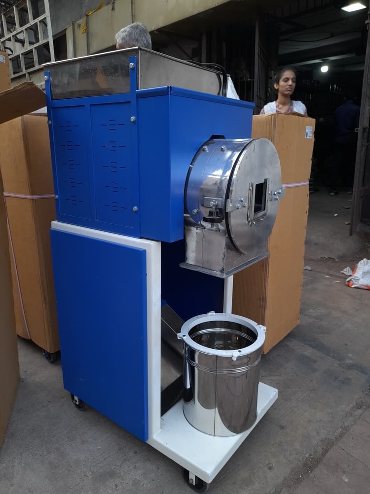 5 Hp Ms Pulverizer - 50 Kg/hr Capacity | 110 Kg Weight, Ideal For Commercial Use