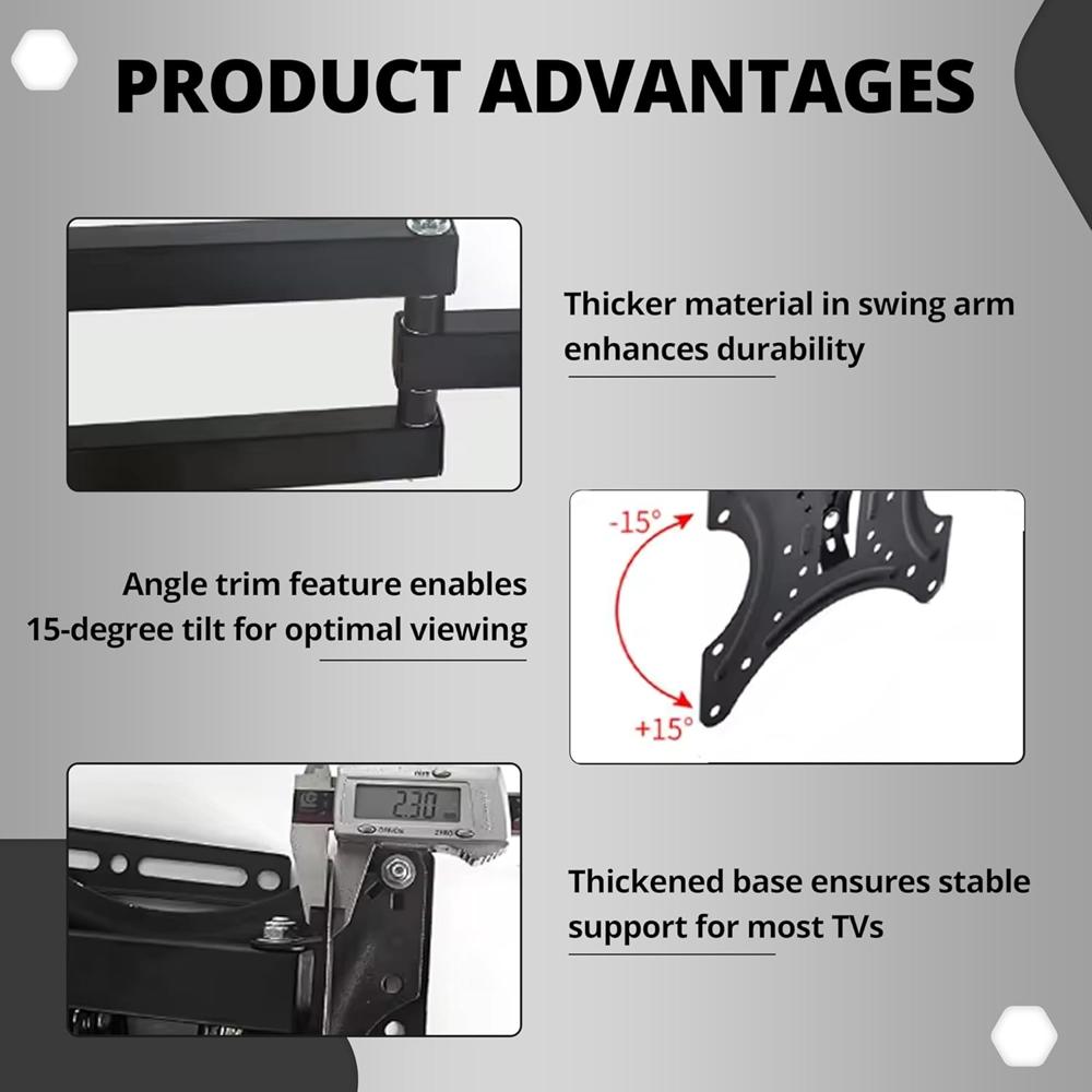 Led TV Stand Movable 14 42 Inch with Arm