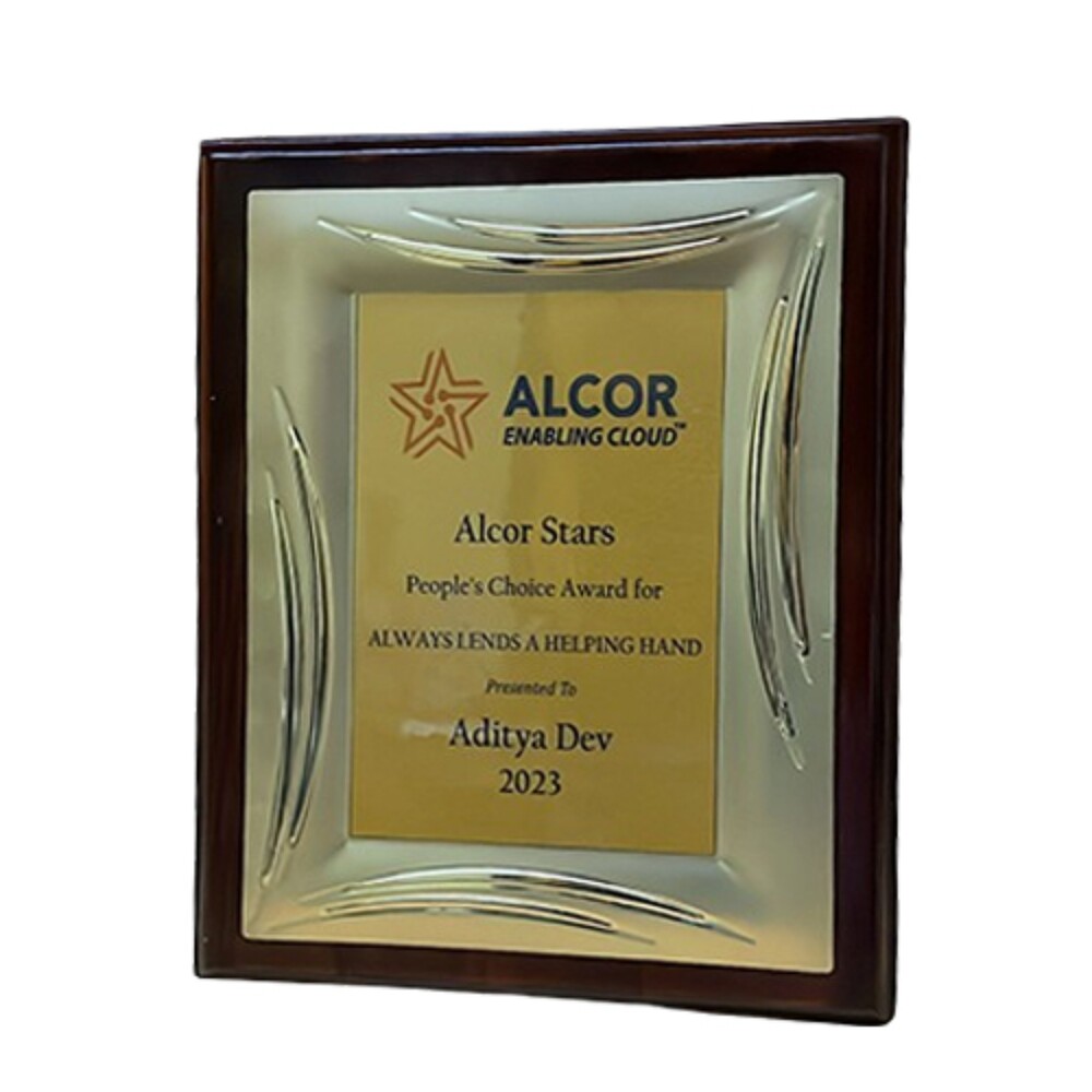 Wooden Exclusive Award Trophy