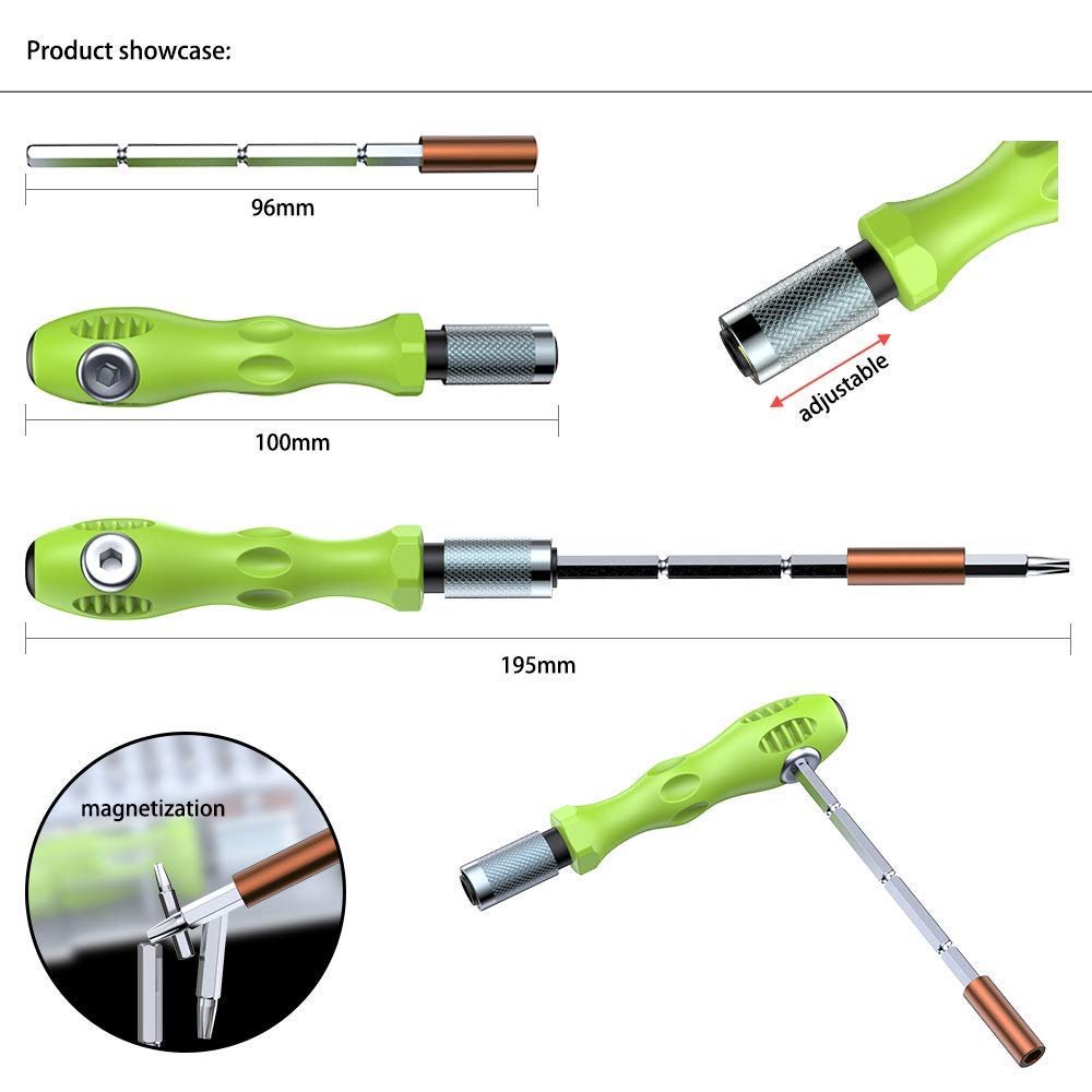 32 in 1 Interchangeble Multipurpose Mini Screwdriver Set