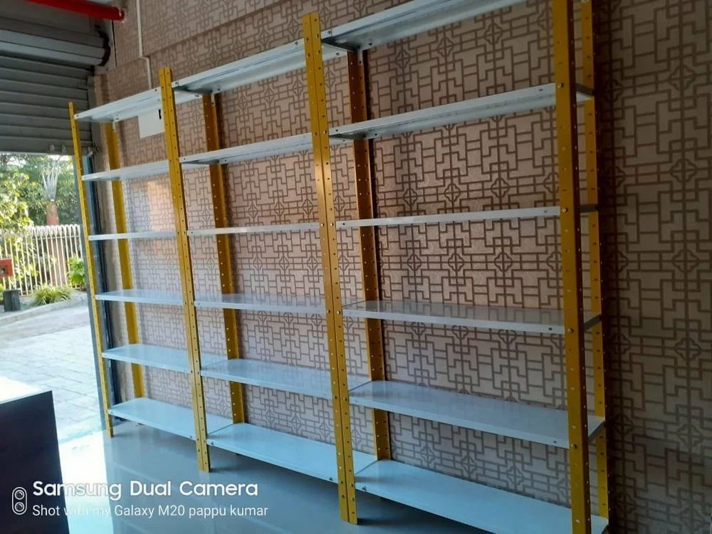 Slotted Angle Rack (Storage) - Color: As Per Customer Choice