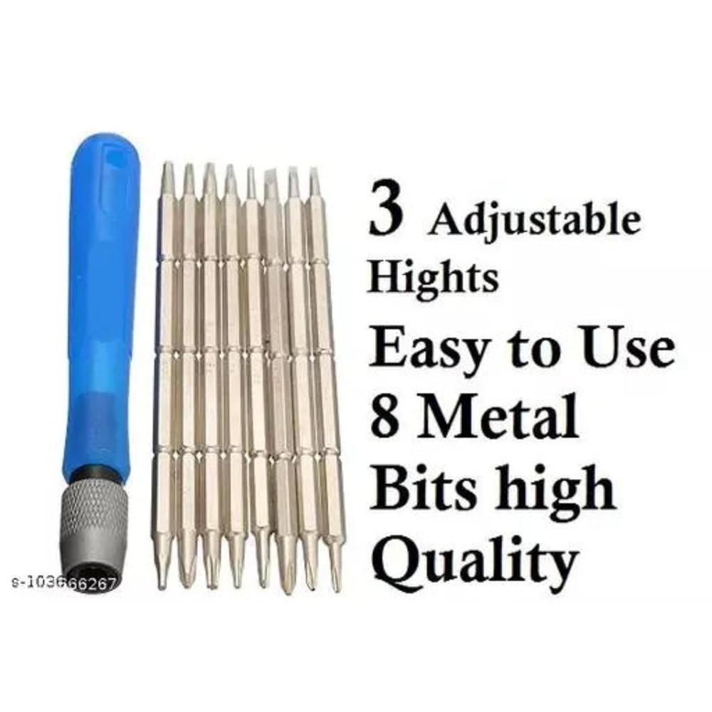 8 in 1 Reversible Screwdriver Tool Set