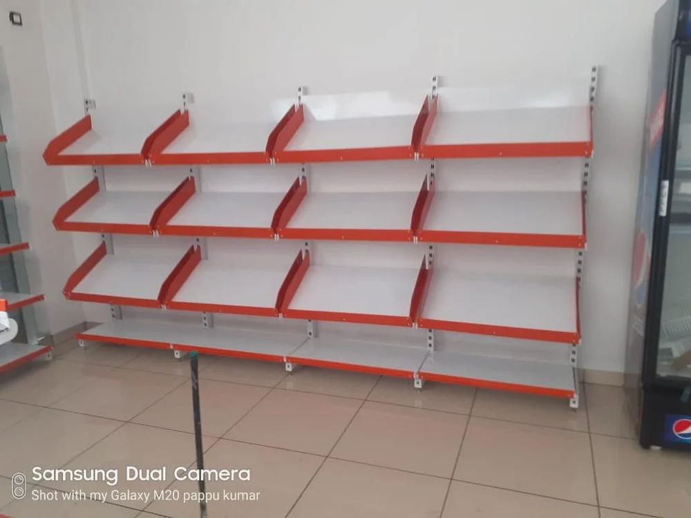 4 Shelves Vegetable Display Rack