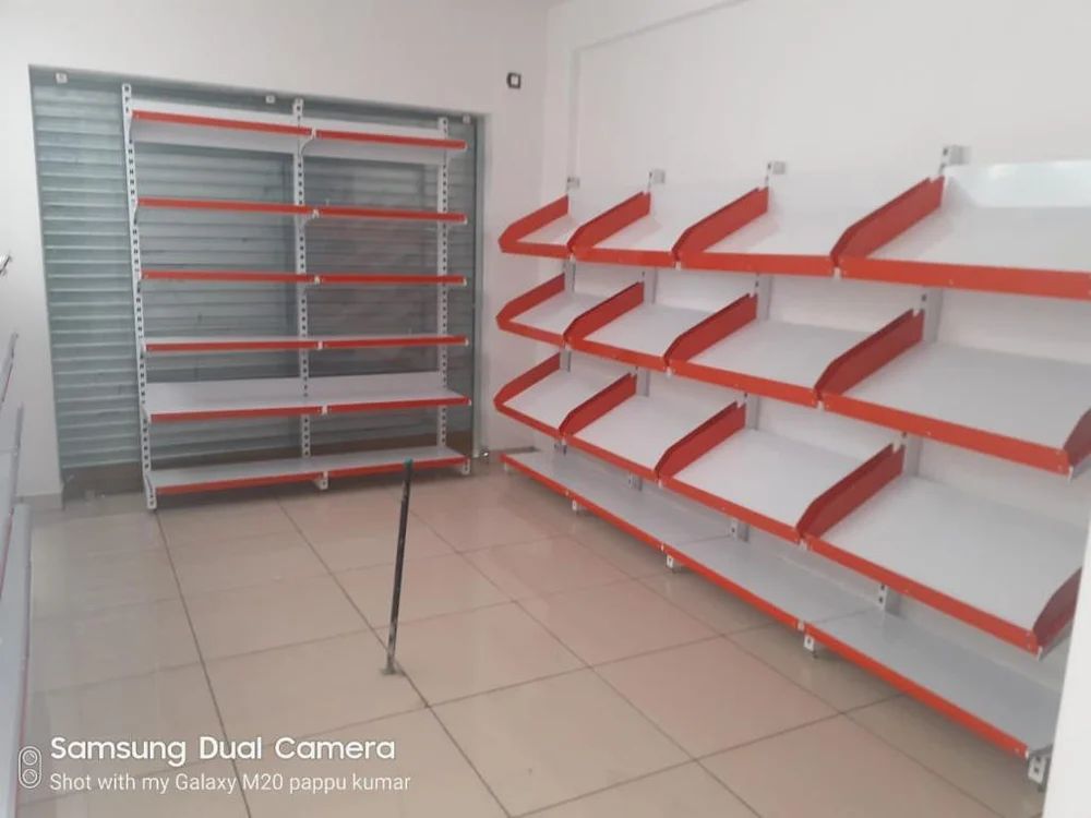 4 Shelves Vegetable Display Rack - Capacity: 100 Kg