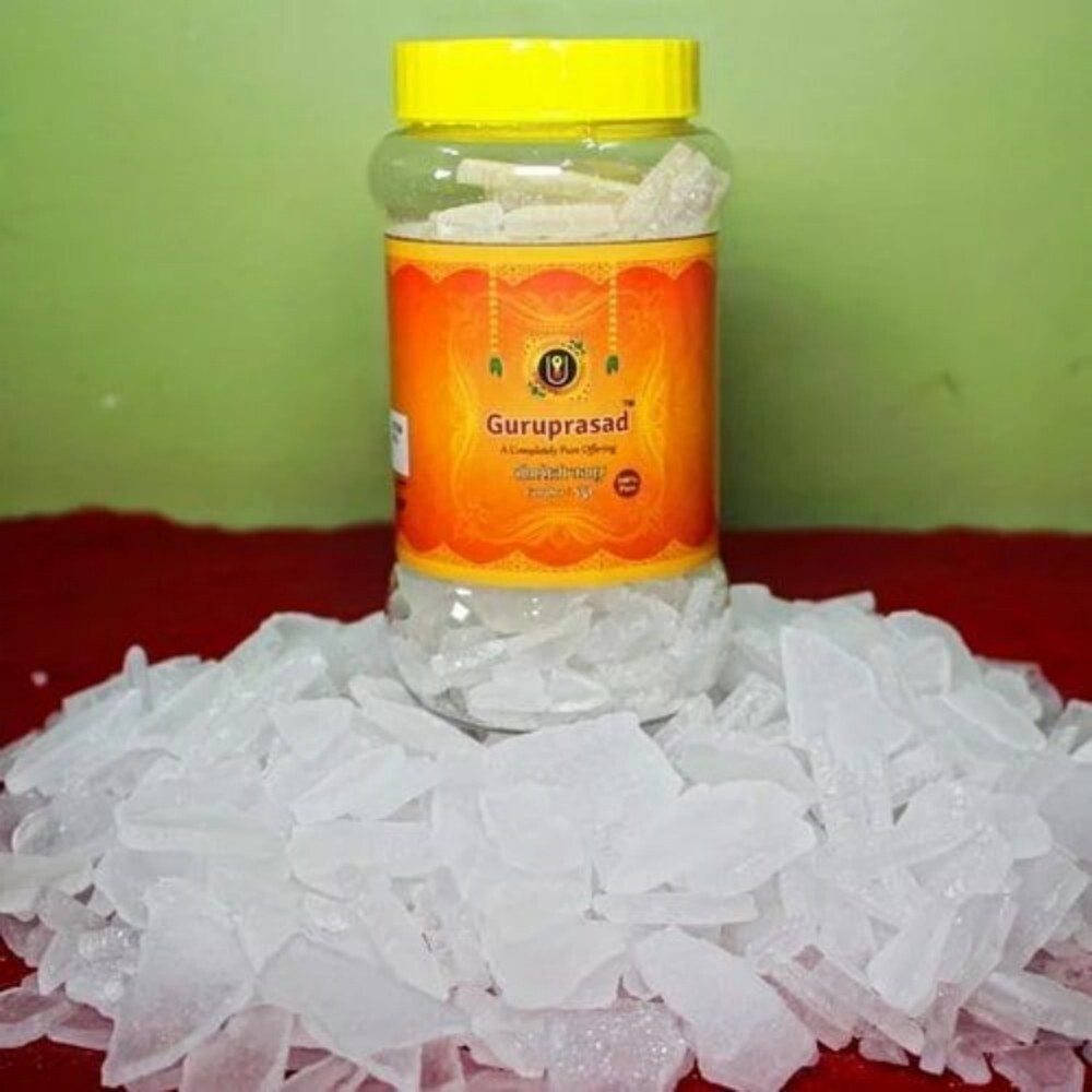 250 Gm Bhimseni Camphor Flakes - Color: White