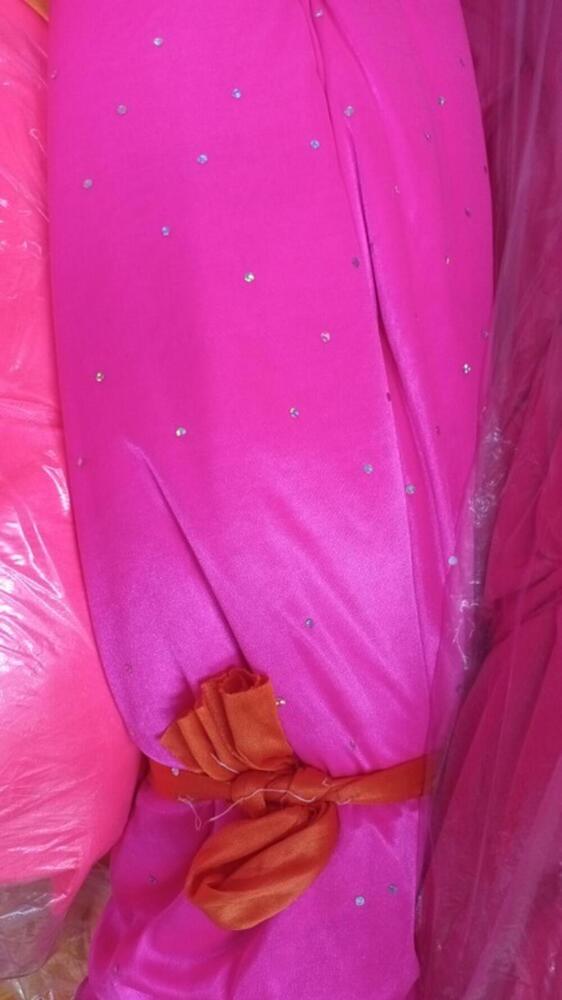 Lycra Tikli Fabric for Mandap Tent Decoration with Bright Sparkle Finish and Smooth Stretch