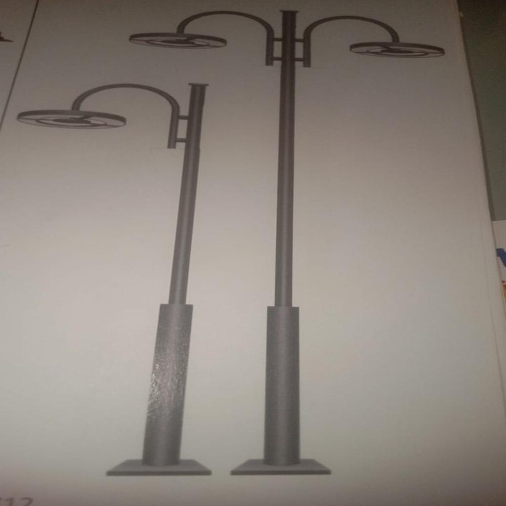 Modern Pole Top Light - Length: 4  Meter (m)
