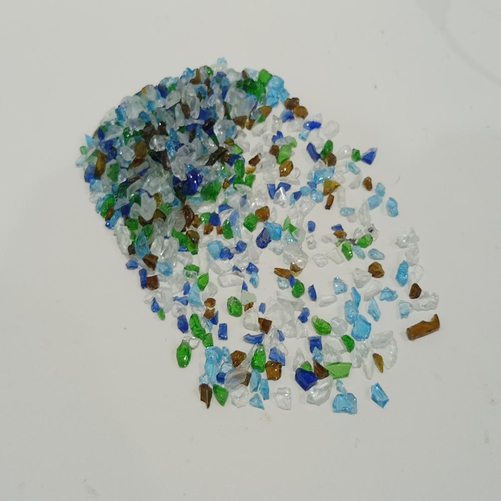 Mix Color Glass Chips