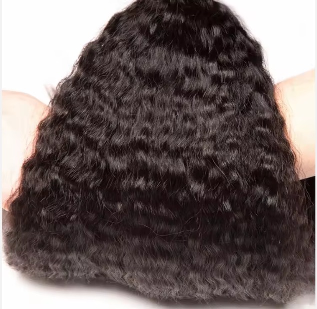 The Devote Kinky Straight Raw Virgin Hair Bundles | Unprocessed Cambodian Human Hair | Yaki Texture | Natural Colour