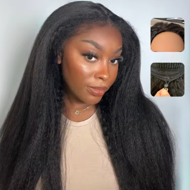 The Devote Kinky Straight Raw Virgin Hair Bundles | Unprocessed Cambodian Human Hair | Yaki Texture | Natural Colour