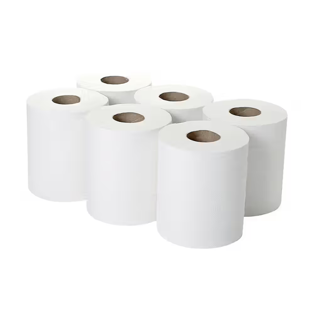 Buy Tissue Paper Trims White in Bulk Roller White Toilet Paper