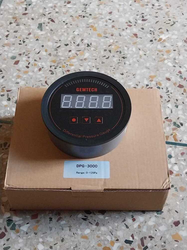 GEMTECH DIGITAL DIFFERENTIAL PRESSURE GAUGE  COMPLETE RANGE MODAL