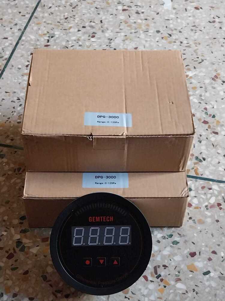 GEMTECH DIGITAL DIFFERENTIAL PRESSURE GAUGE  COMPLETE RANGE MODAL