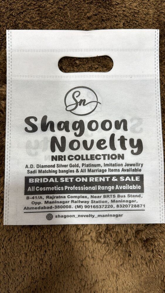 d cut non woven bag