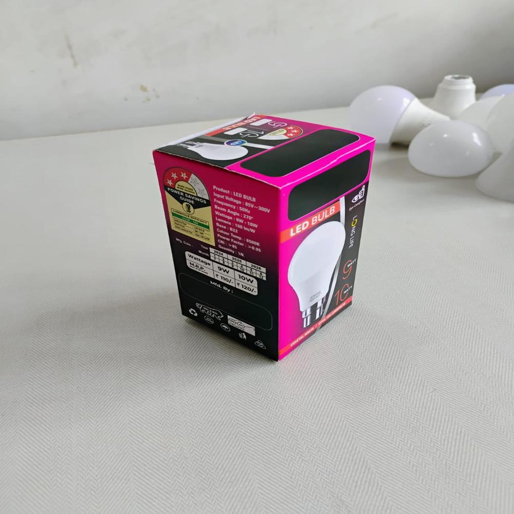 9w Led Bulb - Application: Ideal For Homes (Living Rooms