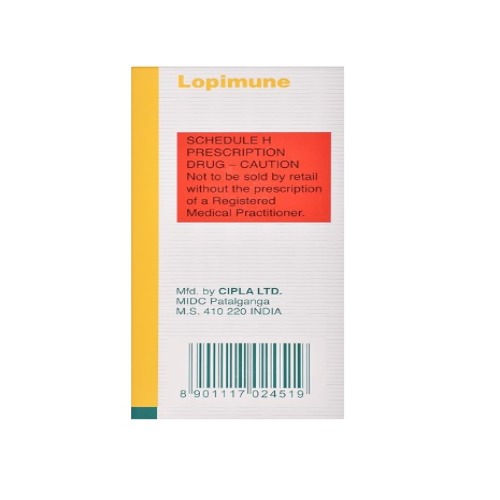 Lopimune Tablet - Recommended For: Doctor