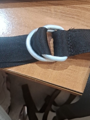 Drum Securing Reusable Belt - Color: Black