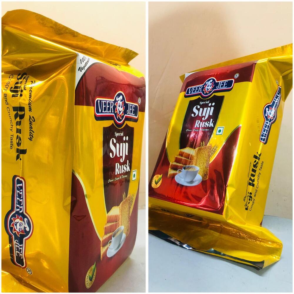 Veerjee Suji Rusk 350G - Application: Industrial