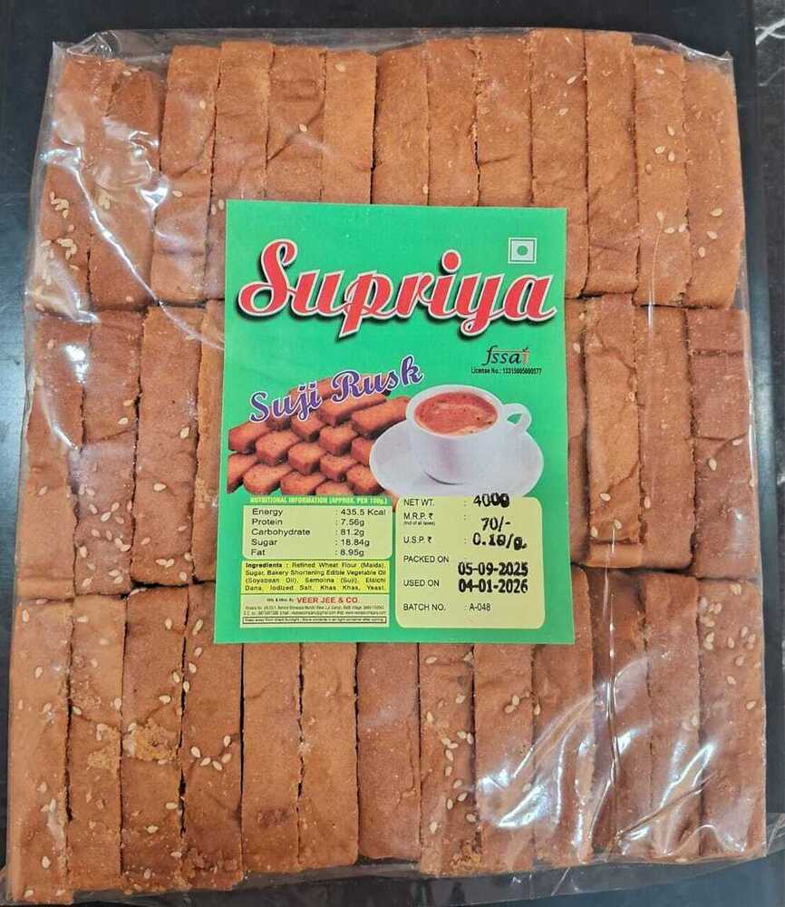 Supriya Suji Rsuk 400gm