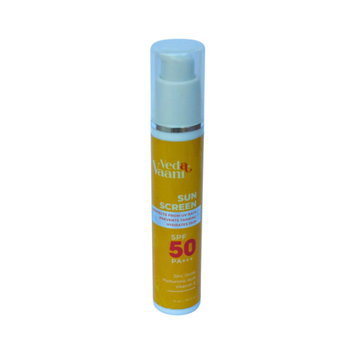Spf 50pa+++ Sunscreen - Attributes: Smudge Proof