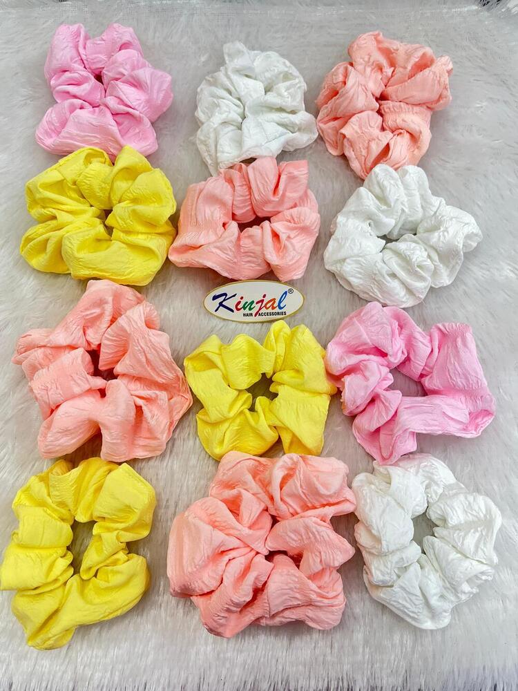 Plain cloth Colors Scrunches