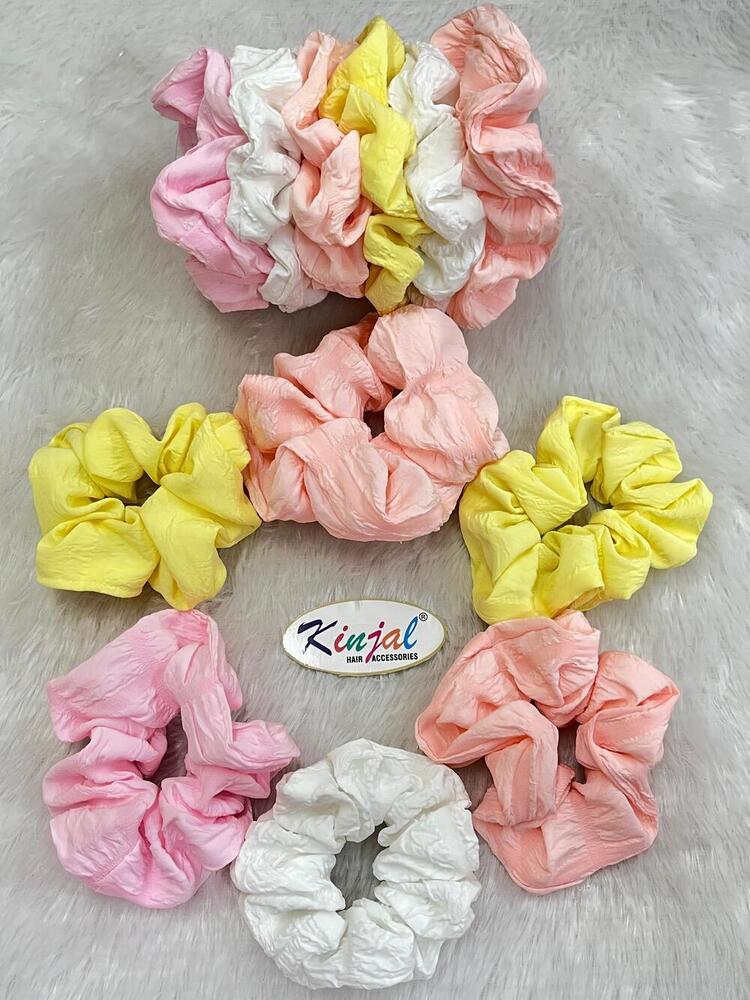 Plain cloth Colors Scrunches