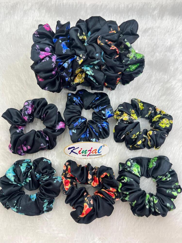 Printed Hair Scrunches - Design: Premium Handcrafted Design