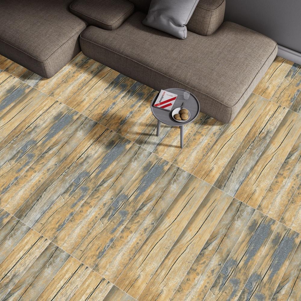 1532 20X120CM Wooden Plain-Punch Tiles