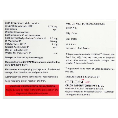 Luprova 3.75 mg Injection
