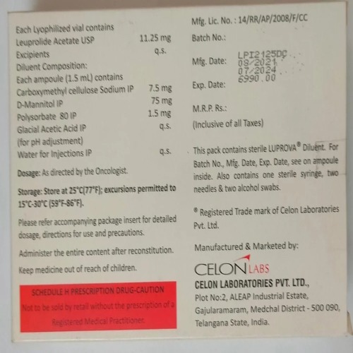 Luprova 11.25 mg Injection