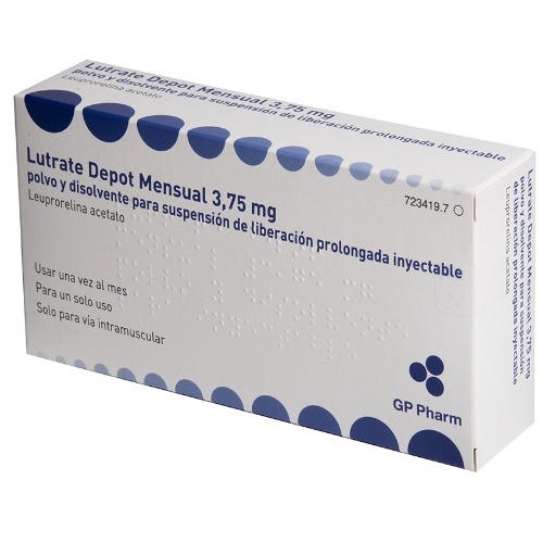 Lutrate 3.75 Mg Injection - Physical Form: Powder