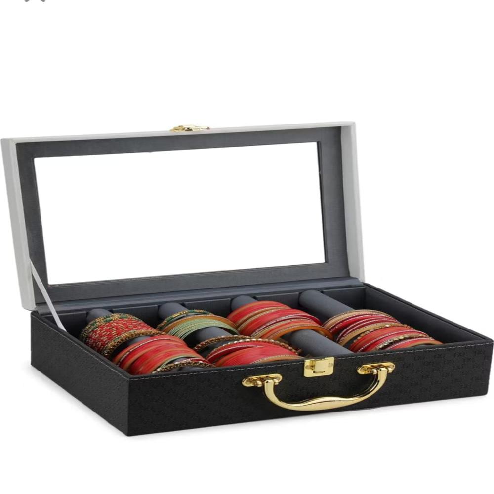 Designer Bangle Box - Color: Black