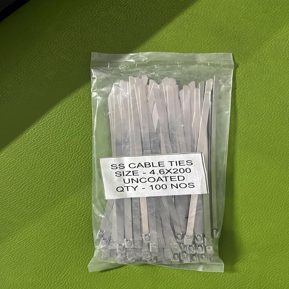 Ss Cable Tie - Color: Natural/white