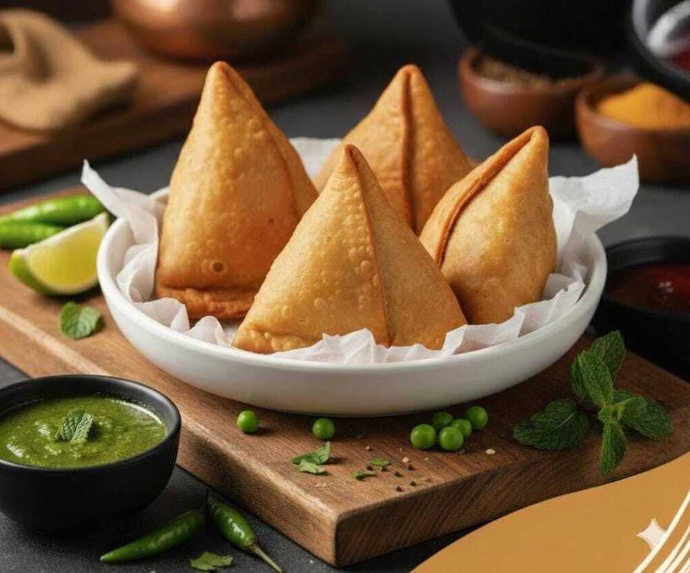 Deep Fried Samosa - Packaging: Vacuum Pack