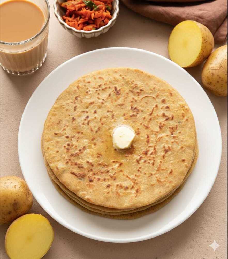 Aloo Paratha - Processing Type: Baked