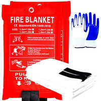 Emergency Fire Blanket - Color: White