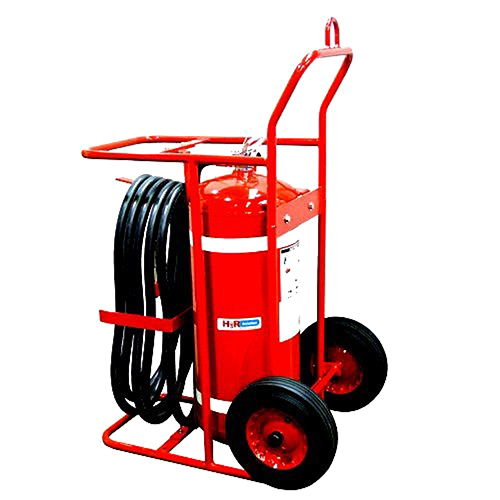 Trolley Mounted Fire Extinguisher