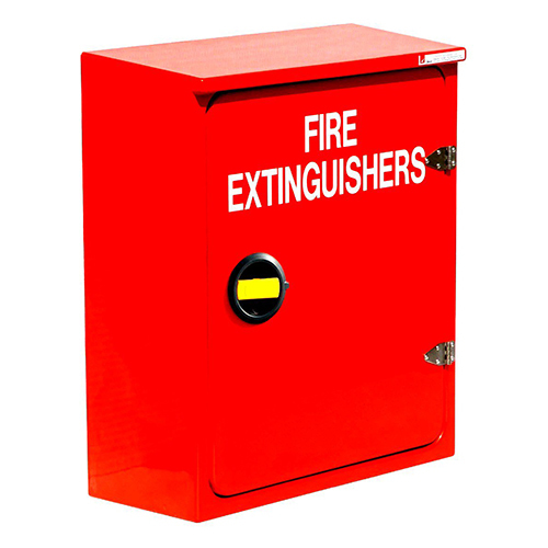 Fire Extinguisher Red Cabinet