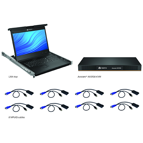 Avocent LCD Local Rack Access Console