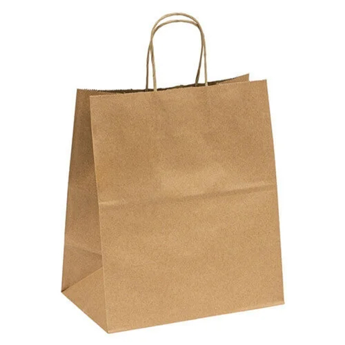 Twisted Handle Kraft Paper Bag