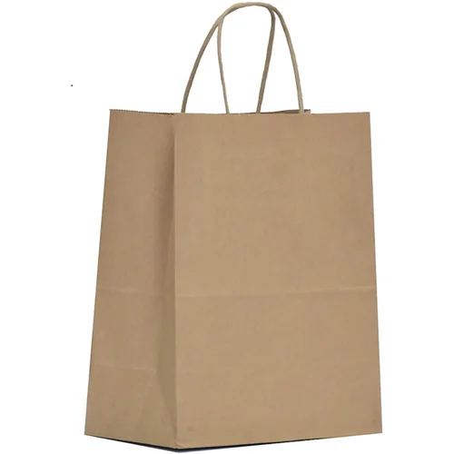 Retail Shop Kraft Paper Carry Bag