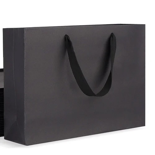 Paper Gift Bag - Color: Black